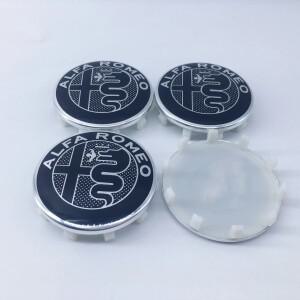 알파 로메오 줄리아 스텔비오 줄리에타 156 159 147 미토 토날레용 4개 60MM 10핀 자동차 휠 센터 허브 캡