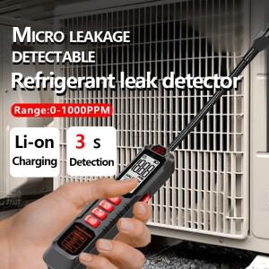 고감도 프레온 누출 감지기 할로겐 R22 R410A R134A R1234YF 냉매 가스 HVAC 에어컨 테스터