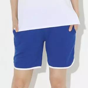 멜란지 SW 배색 여성 여성반바지 팬츠 반바지 여자트레이닝반바지 트레이닝