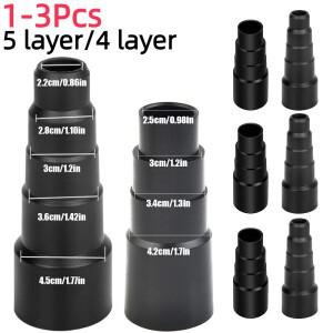 범용 진공 청소기 호스 어댑터, 집진기 커넥터, 4 층, 5 층 연결, 22mm, 30mm, 45mm, 1-3 개