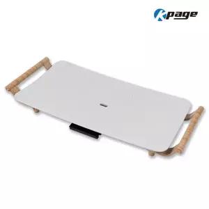케이페이지 전기 그리들팬 KGP-G1400/급속가열/불소수지코팅/전기그릴/코팅베이스 /HB