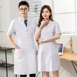 여성 의사 가운 병원 위생복 조리복 남성 의사 가운 관리복 실험복 진료복 간호복 실습복 유니폼 피부 약사