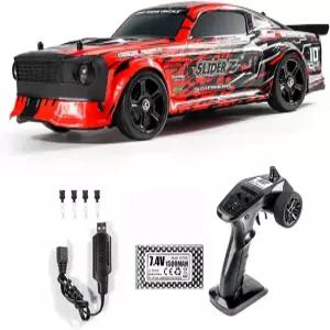 자이로가 장착된 WPLDEWAN RC 드트 카 1/14 스케일 취미용 오프로드 고속 원격 조종 트럭 4WD 40km/h 390