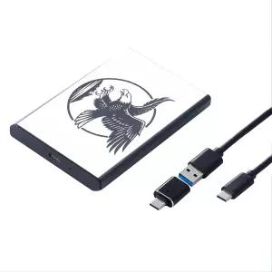 PILCNLA 2.5인치 500GB 외장 하드 드라이브 윈도우용 휴대용 PC MAC 노트북 PS4 Xbox One 360과 호환되는