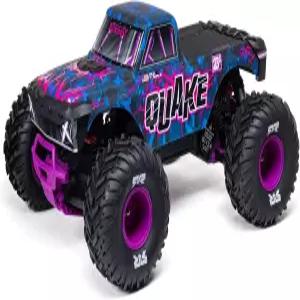 ARRMA RC 트럭 1/10 퀘이크 223S 2WD RTR 배터리 및 충전기 미포함 브러시리스 몬스터 퍼플 ARA3537T3