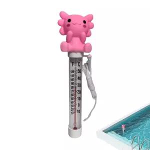수영장 온도계 도롱뇽 수온계 대형 사이즈의 이지 리드 디자인 욕조 스파 샤워 연못 육묘장 수족관 온도