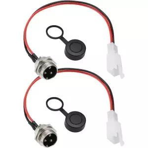 OTOTEC 2PCS 전기 스쿠터 충전 포트 12V 24V 36V 48V 스마트 셀프 밸런싱 호버보드에 적합