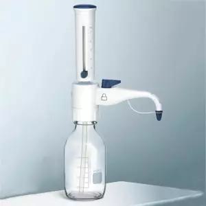 조절식 액체 뷰렛 보틀 탑 디스펜서 0.5-100ml - 연구용 화학물질 용매 및 시약 0.5-5mL 분주용 호환