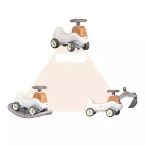 3살남아 붕붕카+시소+포크레인 합체 다기능 스포츠 3in1굴착기 흔들말 유아차 씽씽카