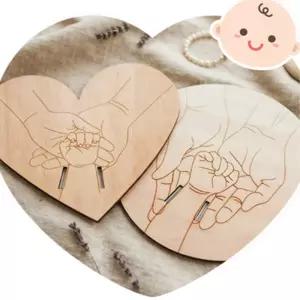 루니오 신생아팻말 나무네임택꽂이