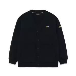 내셔널지오그래픽 키즈 NATIONALGEOGRAPHIC KIDS K221UCD910 저지 가디건 CARBON BLACK 14