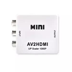 (HD-V03) RCA/AV to HDMI 변환 컨버터 3RCA를 HDMI로