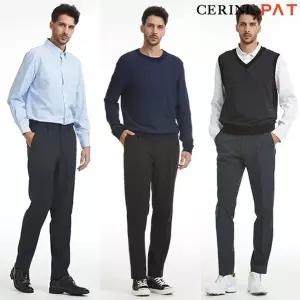 [CERINI by PAT]26SS 남성 원턱 릴렉스 팬츠 3종