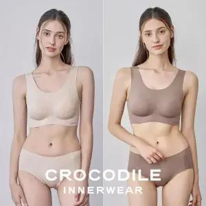 [NS홈쇼핑][크로커다일] 소프트 나일론모달 패드일체형 U넥 브라팬티 4종세트 CDW5O1316_T..[35968767]