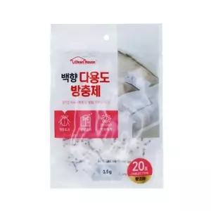 이불장 서랍장 신발장 탈취 제습 방충제 20포 5개/방향제/벌레/퇴치/나프탈렌/나프틸렌/탈취제/옷장