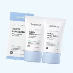 센텔리안24 마데카 더마 쉴드 세이프 수분 선크림 50ml(SPF50+) 2개 24H자외선차단제 수분보습 비건 에센스