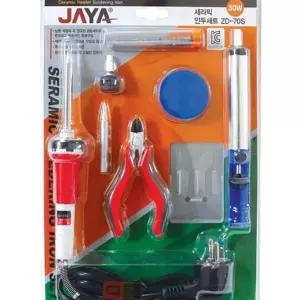 세라믹 인두세트 ZD-70S JAYA 자야 인두기 납땜용품 FWF03E54