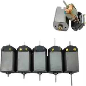5폴 마이크로 130 전기 모터 강력 자석 DC6V-24V 12V 18V 고속 엔진 듀얼 2mm 샤프트 HO 스케일 철도 모형
