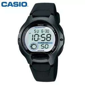 CASIO 카시오+정품케이스 글로벌보증서제공 남여공용 학생여성 방수 알람 전자 우레탄 디지털 손목시계