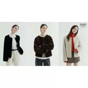 (모바일)유로컬렉션 트리오페 리얼 무스탕 자켓