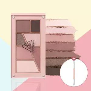 [3CE] LAYER IT ALL PALETTE 레이어 잇 올 아이 팔레트 [증정]레이어 잇 올 듀얼 아이 브러쉬
