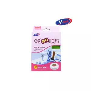 브이텍 수선 매직 테이프 VT033T 1입 커튼 의류 와펜 패치 30mmX40M