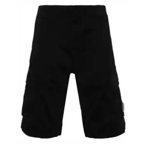 라프리마 CP컴퍼니 스트레치 Sateen 카고 반바지 새틴 16CMBE116A 005694G 999