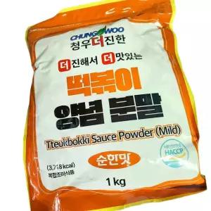 청우 떡볶이 양념 분말 1kg 10개 분식재료