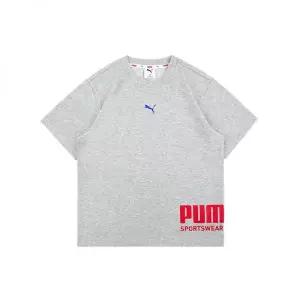 PUMA 키즈 로고 그래픽 반팔티 PK61TL304