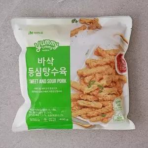 자연드림 바삭 등심 탕수육 400g 국산 돼지고기 냉동탕수육