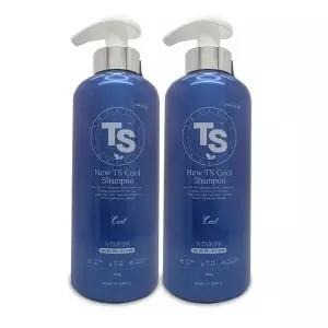 [하프클럽/셀러허브_뷰티]TS 쿨샴푸 500g 뉴 쿨링 샴푸 탈모완화 2개 Ss
