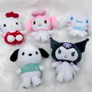 산리오 미니 인형 캐릭터 키링 5종