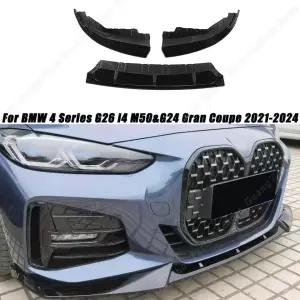 BMW 4 시리즈 G26 i4 M50 G24 2021-2024 프론트 립 스플리터 디퓨저