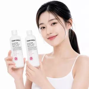 토니모리 대용량 화잘먹 세라마이드 모찌 토너 500ml, 2개