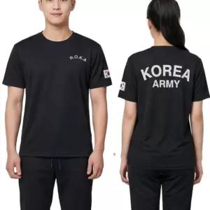 민메이커]여름 냉감 메쉬 ROKA 로카 쿨링 반팔 티셔츠 육군 군인 KOREA 체육대회 단체유니폼(당일출고)