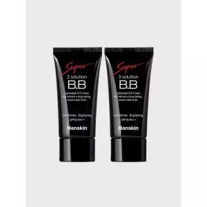HANSKIN 수퍼 쓰리 솔루션 비비 크림 내추럴피부톤 30g 2개