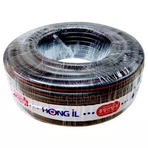 국산 홍일 흑편사 호스 15mm X 50M 이끼방지 농업 가정 다용도 물 호수