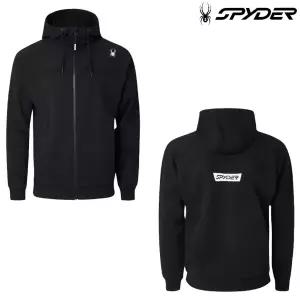 스파이더 남녀공용 베이직 셋업 후드 집업 블랙 SPIFCNFT302UBLK 1133758237