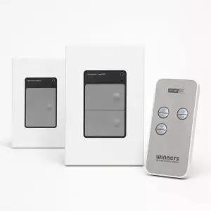 국산 리모콘 스위치 무선리모컨 누워서 불끄기 1구 2구 위너스