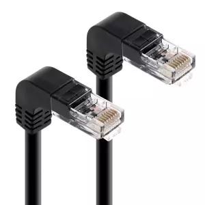 강원전자 KW CAT.6 UTP 아래쪽 꺾임 랜케이블 (KW620DN, 20m)