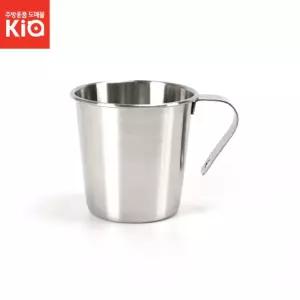 국산 손잡이 스텐컵 양치컵 물컵/음료컵/업소용/물잔/음료수컵/식당/학교/급식/캠핑/휴대용/캠핑용컵/스텐