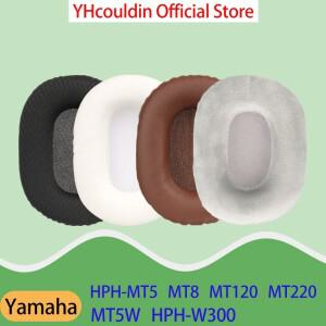 Yamaha HPH-W300 MT5 헤드폰 MT120 이어 쿠션 교체 용 패드 커버 사각형 폼