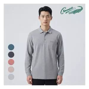 크로커다일 스트라이프 우븐 카라 티셔츠 CDAA8TS3401 466441