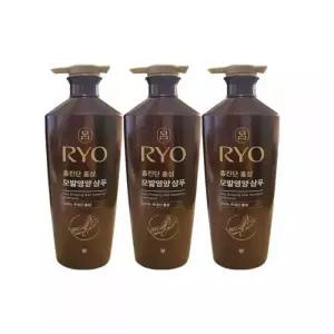 려 홍진단 홍삼 영양 샴푸 중건성두피용 820ml 3개 영양샴푸 손상모발케어 지성두피샴푸 모근샴푸