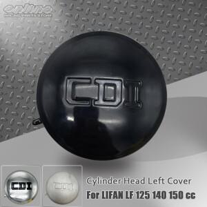 [호환품]바이크 오토바이 실린더 헤드 왼쪽 커버 lifan LF 125 140 150 cc 수평 엔진 먼지 핏 자전거 원숭
