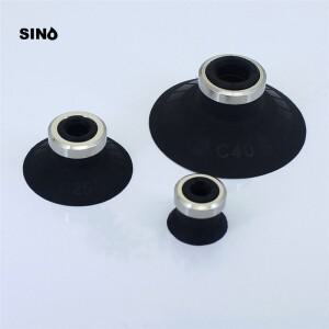 공압식 진공척 플랫 리브드척 ZP10CN ZP13CS 진공 패드 흡착컵 SMC 타입