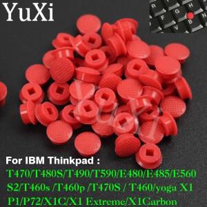 레노버 호환 IBM Thinkpad T460S T470P E480 X1 요가 탄소 S2E570 빨간색 고무 캡용 10Pcs 마우스 노트북