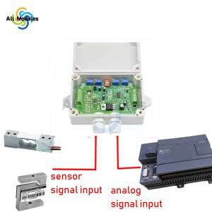 JY-S60 /JY-S 85 DC18-26v 전류 로드셀 증폭기 무게 트랜스미터 4-20mA 0-5V  0-10V 전압 하우징 포함
