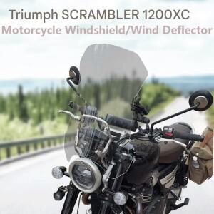 [호환품]TRIUMPH Triumph Scrambler 1200 XC용 전면 윈드실드  액세서리  에어 디플렉터