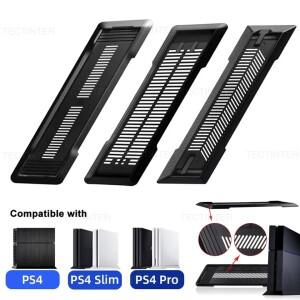 [호환품]PS4/PS4 슬림/PS4 프로 콘솔 비 슬립 마운트 베이스 홀더 PlayStation 4 게임 액세서리 용 수직 스